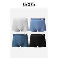 限尺码：GXG 男士内裤 10D1271059D 4条装