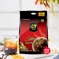 PLUS会员：G7 COFFEE TRUNG NGUYEN中原 越南进口G7黑咖啡 100杯
