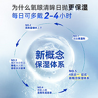 HORIEN 海俪恩 近视隐形眼镜日抛氧眼清眸30片装透明一次性官网正品盒