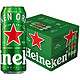 Heineken 喜力 啤酒Heineken啤酒500ml*24罐