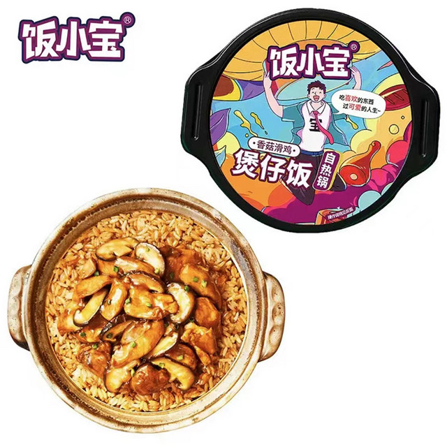 饭小宝 香菇滑鸡 自热煲仔饭 265g