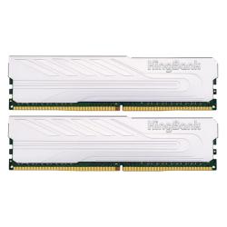 KINGBANK 金百达 银爵系列 台式机内存条  DDR4 3200MHz 银色 16GB 8GBx2