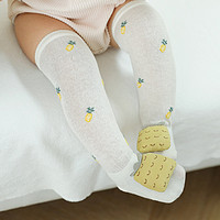 安茵儿 婴儿袜子婴幼春夏地板袜男女童长筒袜子防蚊袜