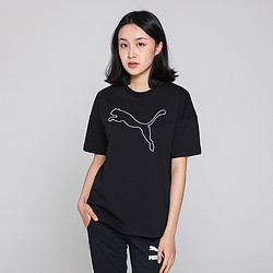 PUMA 彪马 休闲短袖女装训练半袖衫运动服T恤衫潮