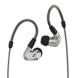 SENNHEISER 森海塞尔 IE 900+山灵M6播放器 入耳式挂耳式有线耳机 银色 3.5mm