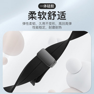 BHO 适用苹果手表表带iwatch8磁吸硅胶表带apple watchs7/6/5/SE/45男士 磁吸搭扣 表盘通用