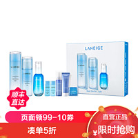 LANEIGE 兰芝 [平衡水油]LANEIGE 兰芝 水衡清盈水乳精华露3件套 清爽型 455ml 护肤套装