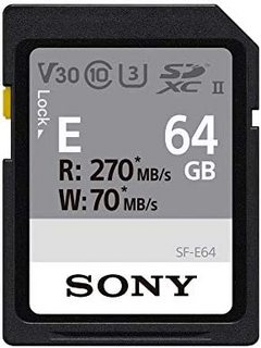 SONY 索尼 E系列 Micro-SD存储卡 64GB（UHS-II、V30、U3）