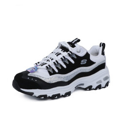 SKECHERS 斯凯奇 女鞋2023春季新款熊猫鞋 11914-BKW
