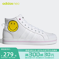adidas 阿迪达斯 女鞋新款NEO休闲舒适帆布运动鞋G54951