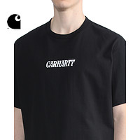 Carhartt WIP短袖T恤男装复古美式电单车协会图案刺绣潮流221012I