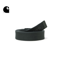 Carhartt WIP编织腰带配饰经典LOGO字母刺绣同色金属扣028401G