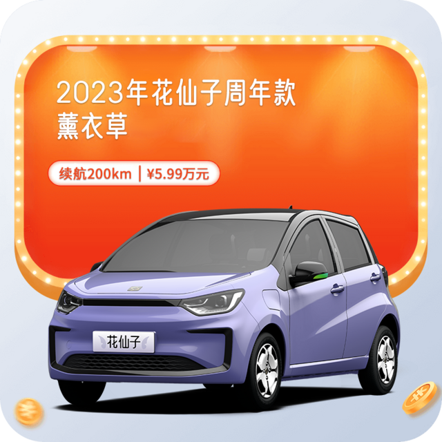 思皓 定金   新车上市2023E10X花仙子周年款-薰衣草续航200Km 具体车型颜色可商议再定