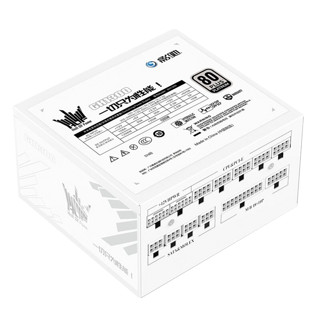 GALAXY 影驰 名人堂HOF 1300W全日系电容/白金牌全模组/atx3.0 PCIE5.0机箱台式机电源 GH1300 额定1300W