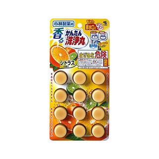KOBAYASHI 小林制药 管道除味消臭片 5.5g*24片 水蜜桃香型+柑橘香型