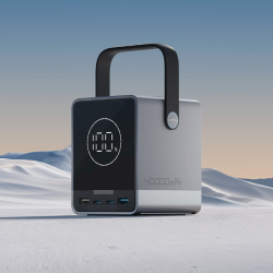 酷态科 P01CT 移动电源 黑色 40000mAh Type-C 140W