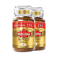 Moccona 摩可纳 经典5号 冻干速溶咖啡粉 250g