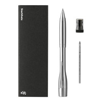 旗牌(Shachihata)办公商务馈赠会议纪念伴手礼伸缩式金属笔杆印章定制刻章笔可定制印面 黑色笔芯 TKS-NPS1