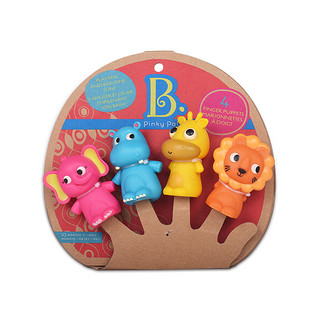美国比乐b.toys动物指套婴幼儿安抚手偶玩偶宝宝手偶玩具亲子互动