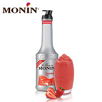 MONIN 莫林 鲜果果酱系列 果酱 草莓风味 1L