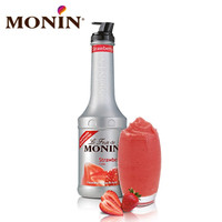 MONIN 莫林 鲜果果酱系列 果酱 草莓风味 1L