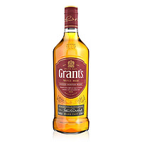 Grant's 格兰 威士忌 苏格兰单一麦芽 1L 单支装