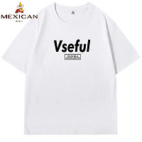 Mexican 稻草人 男士纯棉印花短袖T恤 A1