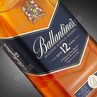 百龄坛（Ballantine`s）融盛洋酒12年/15年/17年/21年 特醇威士忌 进口洋酒 百龄坛12年1000ml裸瓶无码