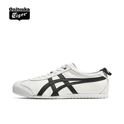 Onitsuka Tiger 鬼塚虎 鬼冢虎官网男女鞋Mexico 66米棕皮面运动鞋 43.5