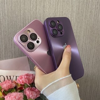  防摔全包 iPhone14 Plus手机壳 高清镜头膜  极光镭射经典银 硅胶+PC+超纤
