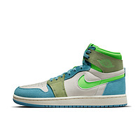 AIR JORDAN 正代系列 Air Jordan 1 ZM Air CMFT 2 女子篮球鞋 DV1305-433 蔚蓝/冲击绿/油绿/幻影灰白/椰奶色 39