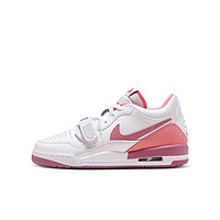 AIR JORDAN Air Jordan Legacy 312 Low 大童篮球鞋 FN3407-161 白色/淡莓红/珊瑚粉红 35.5