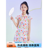 女童碎花连衣裙