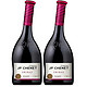 PLUS会员：J.P.CHENET 香奈 经典 干红葡萄酒 750ml*2瓶 双支装