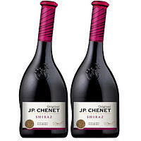 PLUS会员：J.P.CHENET 香奈 经典 干红葡萄酒 750ml*2瓶 双支装