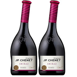 J.P.CHENET 香奈 经典 干红葡萄酒 750ml*2瓶 双支装