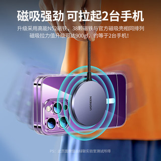  UGREEN/绿联 MagSafe磁吸充电 iPhone14ProMax手机壳  PC+TPU