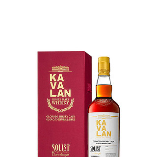 KAVALAN 金车 噶玛兰经典独奏OLOROSO雪莉桶单一麦威士忌700ml