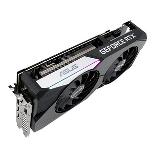 ASUS 华硕 DUAL GeForce RTX 3060 Ti-O8G-V2 LHR版 显卡 8GB 黑色