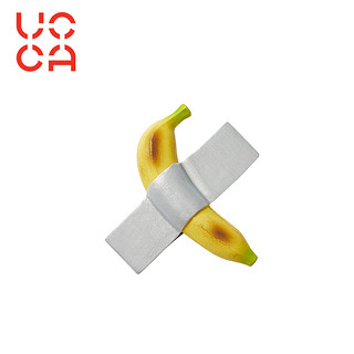 UCCA x 莫瑞吉奥·卡特兰展览衍生品喜剧演员香蕉磁吸冰箱贴树脂 卡特兰香蕉冰箱贴