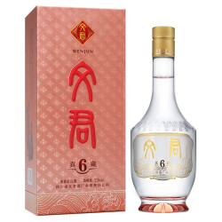 wenjun 文君 真藏6 52%vol 浓香型白酒 500ml 单瓶装
