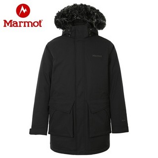 Marmot 土拨鼠 男士700蓬长款羽绒服 E29905