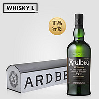 雅伯WHISKY L Ardbeg阿贝单一麦芽威士忌苏格兰进口洋酒 10年（酒厂盒装）