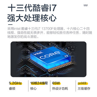 IPASON 攀升 M72 13代i7 13700F/丽台T1000/1TM.2+2TB/16G/商务键鼠/设计渲染建模专业图形设计台式组装电脑