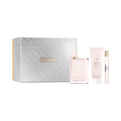 BURBERRY 博柏利 花与她香水套装（浓香水EDP 100ml+10ml+身体乳75ml）