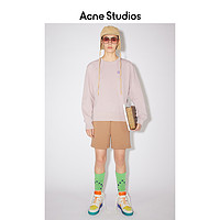 Acne Studios男女同款 Face表情 笑脸纯色套头休闲运动衫卫衣外套