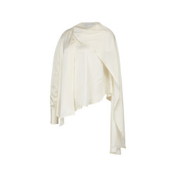 JWANDERSON JW ANDERSON 21春夏新款奢侈品女士不对称立领上衣TP0141-PG0513 米白色 12