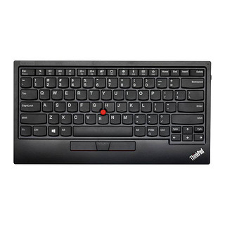 ThinkPad 思考本 4Y40X49493 84键 双模无线薄膜键盘 黑色 无光