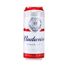 budweiser 百威 啤酒经典醇正500ml*18罐装 整箱官方 大罐屯货