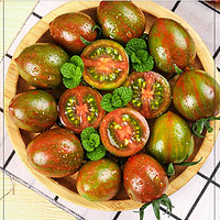 乡语小吖迷彩小番茄 3斤 当季现摘圣女果 樱桃小西红柿 新鲜蔬菜 生鲜